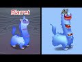 ALL MY SINGING MONSTERS BUT SPONGEBOB STYLE | ALL MONSTERS ETHEREAL WORKSHOP