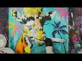 Incredible Demo: Experience the Excitement of Painting a Stylish Giraffe