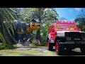 Jurassic Park T. Rex Off-Road Tracker Pack | Beyond the Gates Creator Edition 5