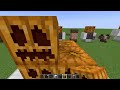 all New Wither Storm mobs VS all Golems battle in minecraft