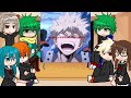 Middle School + 1 Guest React To The Future Deku || Gacha Club || Rushed;)