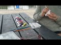 asmr. painting in a busy park