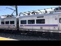 Denver light rail train arrives