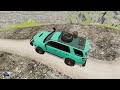 Incredible Cars Jumping with Giant Ramp #122 BeamNG.Drive Vehicles Jumps and Crashes Compilation