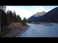 Lillooet River FSR - a scenic drive near Pemberton, BC