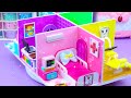 Make Miniature Hospital with 6 Room and Doctor Set, Medical Kit,...❤️ DIY Miniature Cardboard House