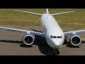 4K. United Boeing 737 MAX 9 landing for the first time at Portland Airport(PDX).