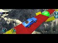 Impossible ramp Car driving stunt  | 3D Gameplay