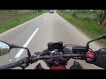 The best way to enjoy your motorcycle is by riding it on country roads.