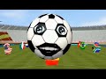 World Cup 2010 Wavin' Flags & Singing Soccerballs-Animated Clip.