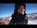 We climbed the tallest mountain in Colorado (Mt. Elbert in winter)