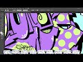 HOW TO DRAW GRAFFITI LETTER SIMPLE PIECE - OZEEFROZ