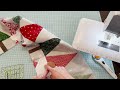 Christmas Gnomes Table Runner Sewing Tutorial - Forest Dwellers by Block Party Quilt Co