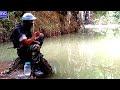 fishing in big rivers with curved rods in new spots || super flexible fishing rod