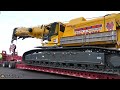 Transporting the Grove Crawler Crane from Conexpo