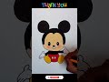 How to Draw Cute Little Micky Mouse Easy || Drawing Video For Kids !!