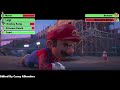 The Super Mario Bros. Movie (2023) Final Battle with healthbars 1/2