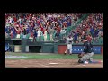 Mitch Moreland from the Texas Rangers hits the game-winning two-run home run against Seattle