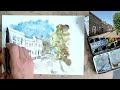 Really Quick Urban Sketching - Easy Tutorial in 10 minutes!
