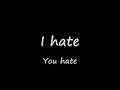 I hate everything about you (w/ lyrics)