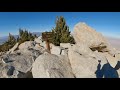 Palm Springs Tram Hike to San Jacinto Peak