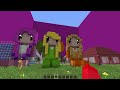 CHICOS vs CHICAS: ESTATUAS con BASE SECRETA en Minecraft!