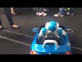 NAO robot drives autonomously it's own car