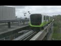 APM automated people mover at MCO Orlando International Airport for Gates 30-59
