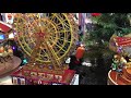Christmas Merry Go Round Carousel & Ferris Wheel Music Box