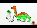 Drawing and Coloring a Hippo  | Step By Step