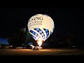 Hot Air Balloons at Night #hotspringssouthdakota #hotairballoons #nightglow