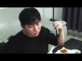 Pork belly and spicy noodles! MUKBANG REALSOUND ASMR EATINGSHOW