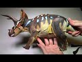 Unboxing TRICERATOPS Beasts of the Mesozoic Action Figure 1:18 Scale HUGE dinosaur toy!