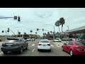 Driving San Diego 4K HDR - Classy Southern California Coast - USA