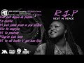 Myah St Preux - Rest In Peace Monkonpè RIP 01_10 ( Riddim Version ) Lyrics Video