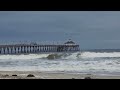 Cloudy Beach day. Imperial Beach