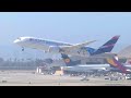 A Sunny Day with with plane-spotting at busy Los Angeles International AirPort