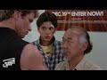 Mr. Miyagi Challenges Kreese to Fight | The Karate Kid (Pat Morita, Ralph Macchio, Martin Kove)