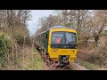 *Rare* │Class 166 departs Chandlers ford │1Fxx Portsmouth harbour to Cardiff central (4K)