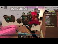 Minecraft Bedwars team wipe in 30 seconds (WORLD RECORD!)