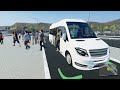 Tourist Bus Simulator - NEW Mercedes Sprinter (W906) Shuttle Bus! 4K