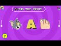 Guess the FRUIT by Emoji 🍌 | Fruit Emoji Quiz | GuessUS