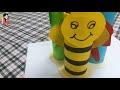 Father & Daughter spending great time by doing activity| Recycled Paper Towel|Paper Towel Characters