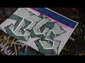 Adding Bevels to Blocky Graffiti Letters