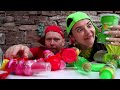 Red vs Green Color Ice Cream Challenge 아이스크림 챌린지 by PelMen