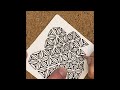 Create the tangle “Tripoli” by Zentangle HQ