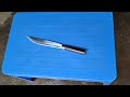 REPAIR THE HUNTING KNIFE. ANCESTRAL SECRET - Oanh Rust Restore