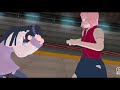 [Mmd] Hinata VS Sakura