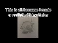 Kirby reacts to a drawing a made of him