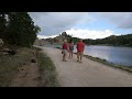 Hike at Sylvan Lake interrupted by a rain shower